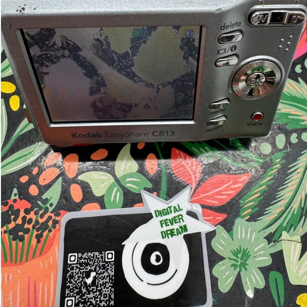 Kodak EasyShare C813 Silver Digital Camera 8.2MP 3x Optical Zoom Digicam